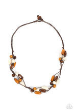 Load image into Gallery viewer, oak-sisters-jewelry-outback-epic-brown-necklace-paparazzi-accessories-by-lisa