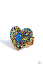 Load image into Gallery viewer, oak-sisters-jewelry-bejeweled-beau-blue-ring-paparazzi-accessories-by-lisa