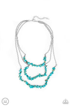 Load image into Gallery viewer, oak-sisters-jewelry-eco-goddess-blue-necklace-paparazzi-accessories-by-lisa