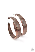 Load image into Gallery viewer, Paparazzi π Desert Wanderings - Copper Earrings