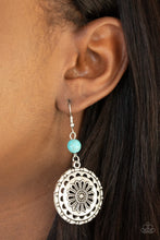 Load image into Gallery viewer, Paparazzi 🔆 Flowering Frontiers - Blue Earrings