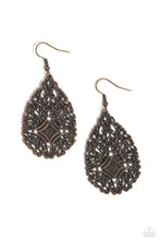 Load image into Gallery viewer, oak-sisters-jewelry-meadow-magic-copper-earrings-paparazzi-accessories-by-lisa