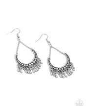 Load image into Gallery viewer, oak-sisters-jewelry-melodic-moons-silver-earrings-paparazzi-accessories-by-lisa