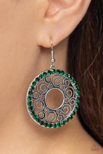 Load image into Gallery viewer, Paparazzi 🔆 Whirly Whirlpool - Green Earrings