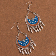 Load image into Gallery viewer, Paparazzi 🔆 I Just Need CHIME - Blue Earrings