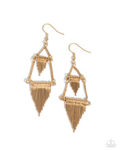 Load image into Gallery viewer, oak-sisters-jewelry-greco-grotto-gold-earrings-paparazzi-accessories-by-lisa