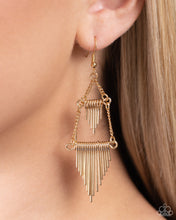 Load image into Gallery viewer, Paparazzi 🔆 Greco Grotto - Gold Earrings