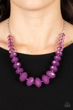 Load image into Gallery viewer, Paparazzi 🔆 Happy-GLOW-Lucky - Purple Necklace 🔆 Summer Party Pack 2022 Exclusive