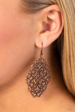 Load image into Gallery viewer, Paparazzi 🔆 Contemporary Courtyards - Copper Earrings