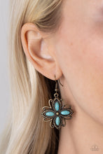 Load image into Gallery viewer, Paparazzi 🔆 Badlands Ballad - Brass Earrings
