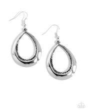 Load image into Gallery viewer, oak-sisters-jewelry-inner-iridescence-silver-earrings-paparazzi-accessories-by-lisa