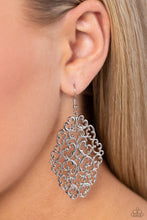 Load image into Gallery viewer, Paparazzi 🔆 Contemporary Courtyards - Silver Earrings