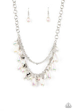 Load image into Gallery viewer, oak-sisters-jewelry-interstellar-serenity-white-necklace-paparazzi-accessories-by-lisa