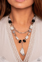 Load image into Gallery viewer, Paparazzi 🔆 High-End Habitat - Black Necklace