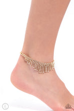 Load image into Gallery viewer, Paparazzi 🔆 Curtain Confidence - Gold Anklet