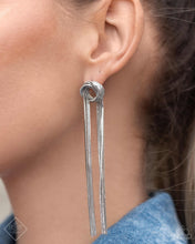 Load image into Gallery viewer, Paparazzi 🔆 All STRANDS On Deck - Silver Post Earrings