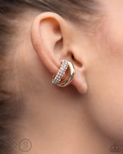 Load image into Gallery viewer, Paparazzi 🔆 Sizzling Spotlight - Gold Post Earrings