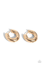 Load image into Gallery viewer, oak-sisters-jewelry-textured-theme-gold-earrings-paparazzi-accessories-by-lisa