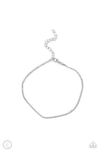 Load image into Gallery viewer, oak-sisters-jewelry-blinding-basic-white-anklet-paparazzi-accessories-by-lisa