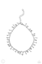 Load image into Gallery viewer, oak-sisters-jewelry-sprinkled-selection-white-anklet-paparazzi-accessories-by-lisa