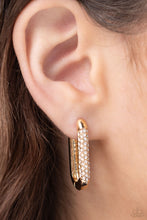 Load image into Gallery viewer, Paparazzi 🔆 Generating Glitter - Gold Earrings