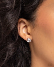Load image into Gallery viewer, Paparazzi 🔆 Breathtaking Birthstone - White Post Earrings