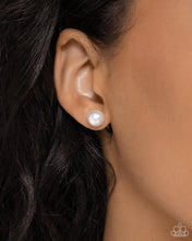 Load image into Gallery viewer, Paparazzi 🔆 Breathtaking Birthstone - White Post Earrings