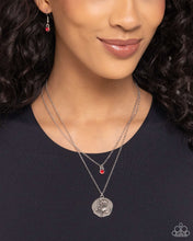 Load image into Gallery viewer, Paparazzi 🔆 Birthstone Beauty - Red Necklace