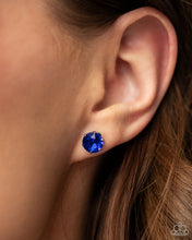Load image into Gallery viewer, Paparazzi 🔆 Breathtaking Birthstone - Blue Post Earrings