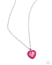 Load image into Gallery viewer, oak-sisters-jewelry-heartfelt-hope-pink-necklace-paparazzi-accessories-by-lisa