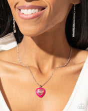 Load image into Gallery viewer, Paparazzi 🔆 Heartfelt Hope - Pink Necklace