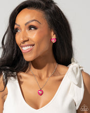 Load image into Gallery viewer, Paparazzi 🔆 Heartfelt Haute - Pink Post Earrings