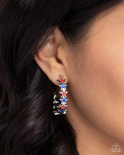 Load image into Gallery viewer, Paparazzi 🔆 Star Spangled Statement Earrings