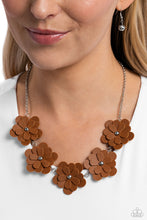 Load image into Gallery viewer, Paparazzi 🔆 Balance of FLOWER - Brown Necklace