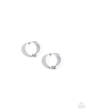 Load image into Gallery viewer, oak-sisters-jewelry-pivoting-paint-white-earrings-paparazzi-accessories-by-lisa