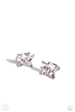 Load image into Gallery viewer, oak-sisters-jewelry-aerial-advancement-pink-post earrings-paparazzi-accessories-by-lisa
