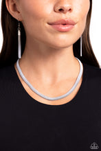 Load image into Gallery viewer, Paparazzi 🔆 Spray Paint Sass - White Necklace