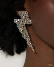 Load image into Gallery viewer, Paparazzi 🔆 Electric Effulgence - Gold Post Earrings
