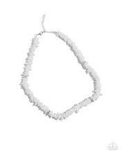 Load image into Gallery viewer, oak-sisters-jewelry-on-a-shell-ular-level-white-paparazzi-accessories-by-lisa