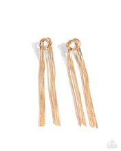 Load image into Gallery viewer, oak-sisters-jewelry-all-strands-on-deck-gold-post earrings-paparazzi-accessories-by-lisa