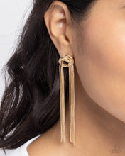 Load image into Gallery viewer, Paparazzi 🔆 All STRANDS On Deck - Gold Post Earrings