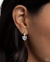 Load image into Gallery viewer, Paparazzi 🔆 High Nobility - White Earrings