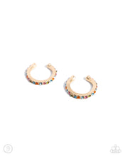 Load image into Gallery viewer, oak-sisters-jewelry-beginning-bling-gold-post earrings-paparazzi-accessories-by-lisa