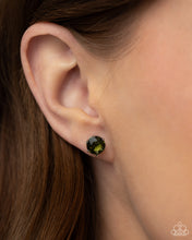 Load image into Gallery viewer, Paparazzi 🔆 Breathtaking Birthstone - Green Post Earrings