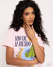 Load image into Gallery viewer, Paparazzi 🔆 Geode Grace - Pink Ring