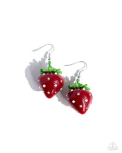 Load image into Gallery viewer, oak-sisters-jewelry-strawberry-sentiment-red-paparazzi-accessories-by-lisa