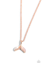 Load image into Gallery viewer, oak-sisters-jewelry-mermaid-masterpiece-copper-necklace-paparazzi-accessories-by-lisa
