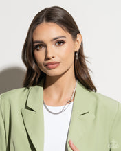 Load image into Gallery viewer, Paparazzi 🔆 Safety Pin Style - White Necklace