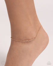 Load image into Gallery viewer, Paparazzi 🔆 Satellite Shimmer - Rose Gold Anklet
