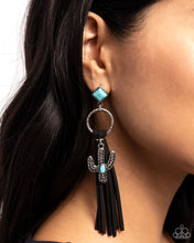 Load image into Gallery viewer, Paparazzi 🔆 Southwestern Season - Black Post Earrings